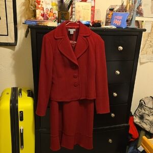 Ann Taylor Virgin Wool Dress & Jacket